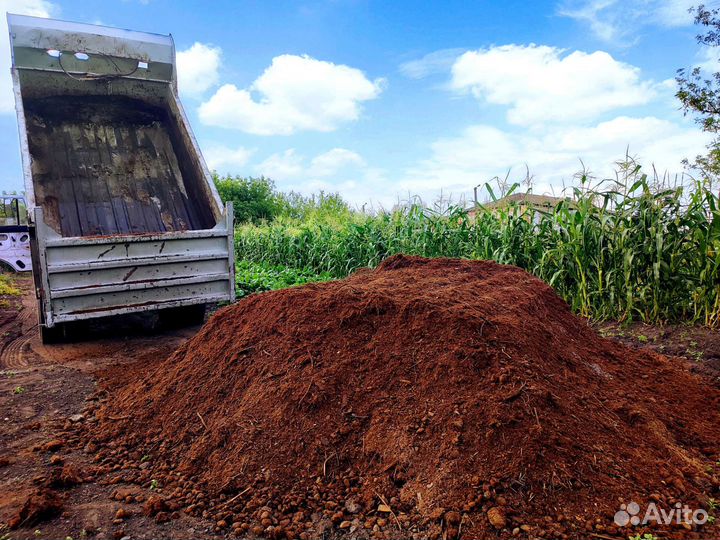 Конский навоз,перегной,сыпец
