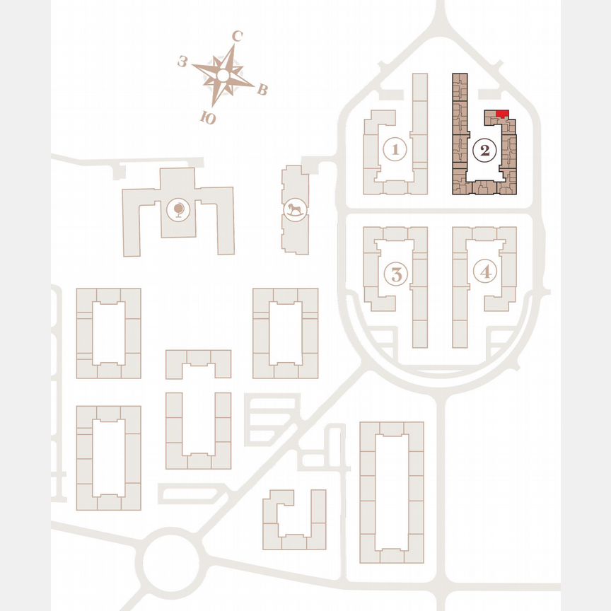 3-к. квартира, 87,1 м², 1/4 эт.