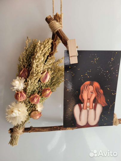 Интерьерные украшения из сухоцветов (распродаю)