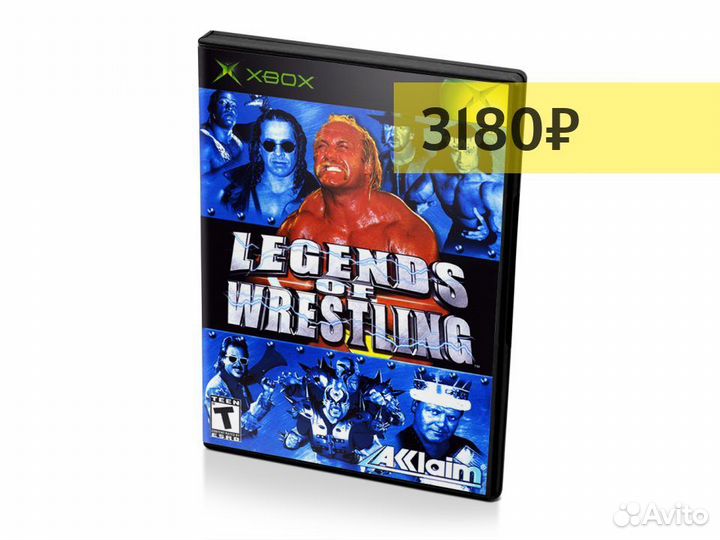 Legends of Wrestling, б/у, английский (Xbox)
