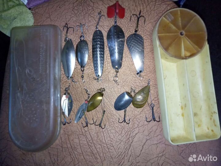 Снасти, блесны, катушки СССР
