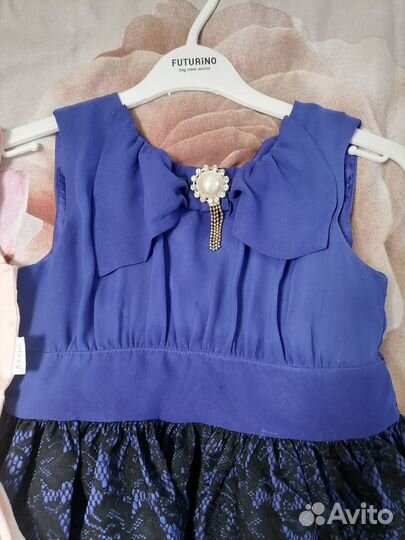 Платье для девочки праздничное 104 - 110размер