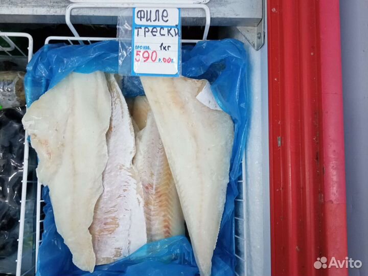 Филе Минтая.Трески Сайды