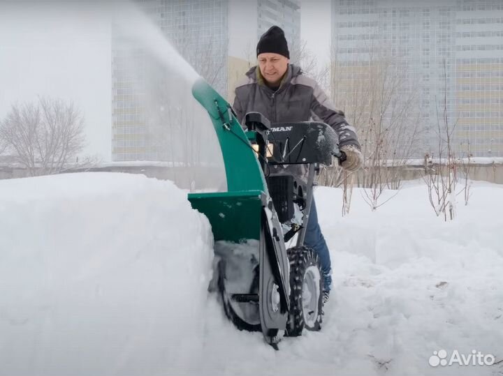 Снегоуборщик caiman valto 24C витрина