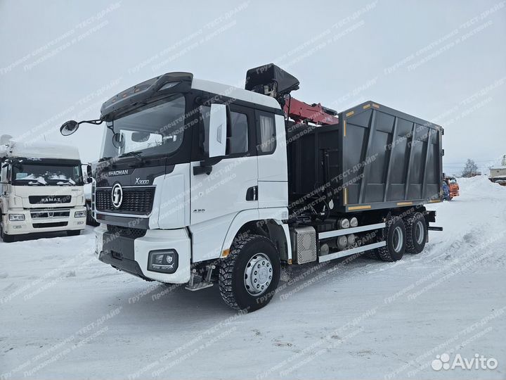 Shacman (Shaanxi) SX3258DR384 с КМУ, 2024