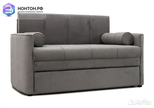 Диван выкатной Мелани серый