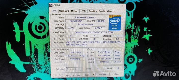 Игровой компьютер, 8 ядер 16 потоков, rx 570 8gb