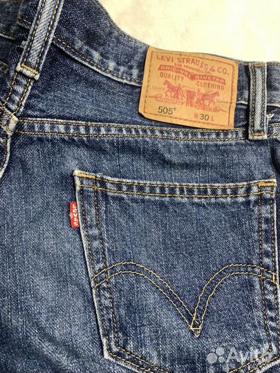 Шорты Levi's 505 джинсовые