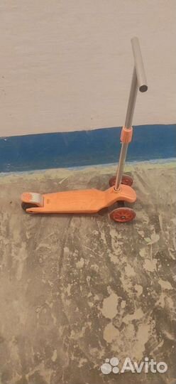 Самокат детский трехколесный бу