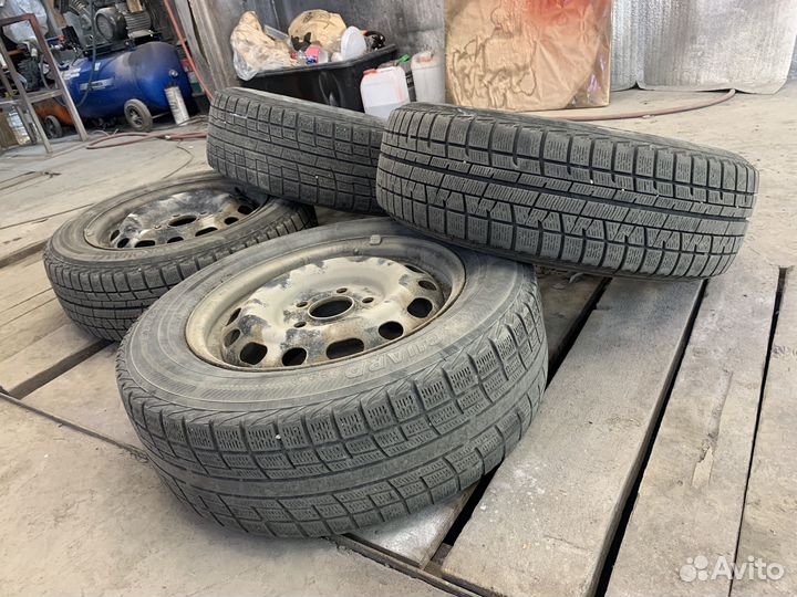 Колеса в сборе r15 зимние 5 114.3