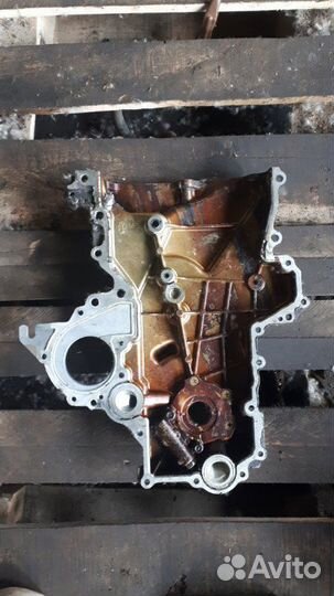 Крышка двигателя передняя Kia Rio QB G4FA 2011