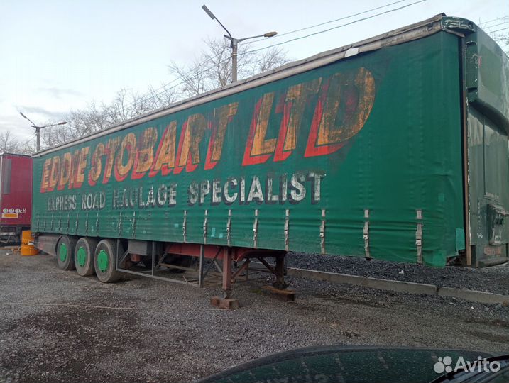 Полуприцеп шторно-бортовой Crane Fruehauf Шторно-бортовой, 1999