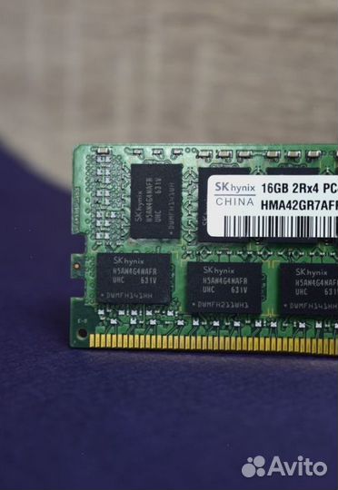SK hynix DDR4 16GB 2400 MHz ECC REG SMART memory