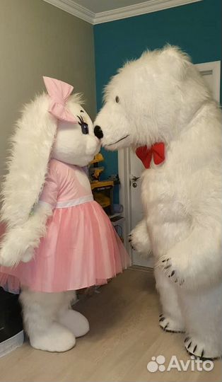 Мишка и зайчик