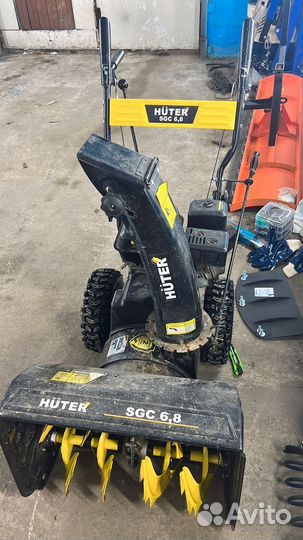Снегоуборщик huter sgc 6,8