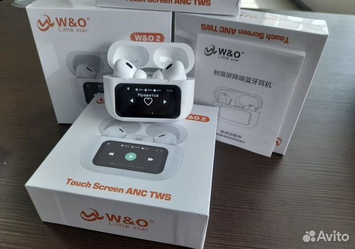 Air pods pro 2 с сенсорным дисплеем