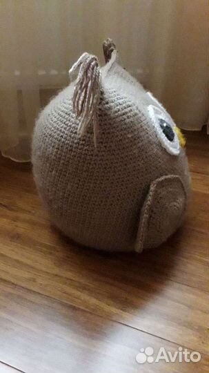 Сова подушка интерьерная