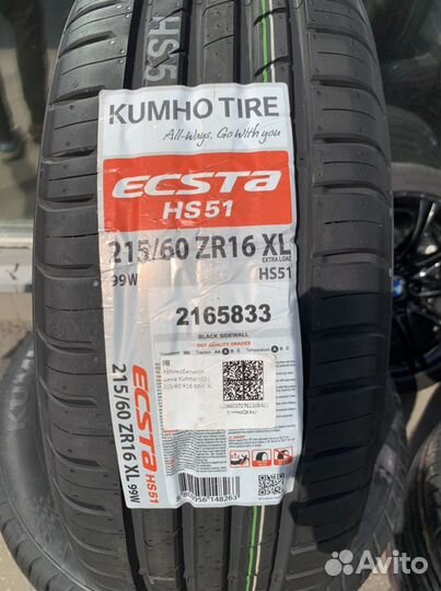 Kumho Ecsta HS51 215/60 R16 99W