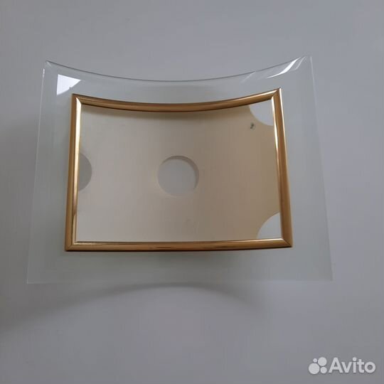 Стеклянная рамка для фото