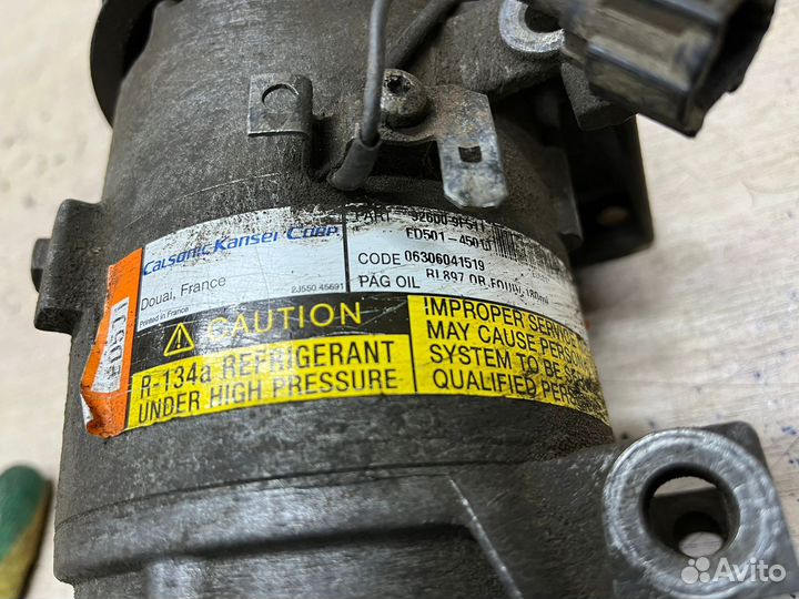 Компрессор кондиционера Nissan primera p12