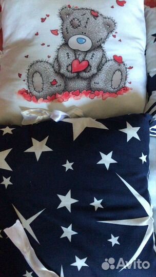 Бортики в детскую кроватку и простынь