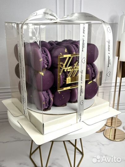 Торт из французских макарон