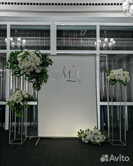 Аренда фотозоны, арки для регистрации