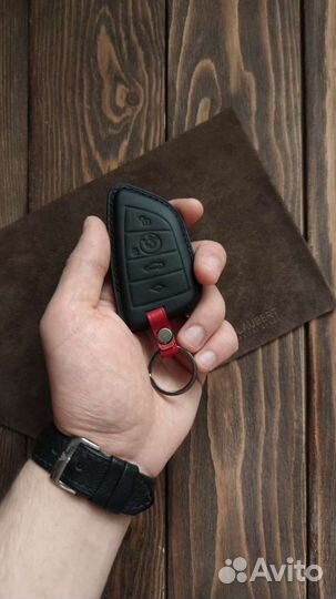 Чехол на смарт ключ BMW ручной работы