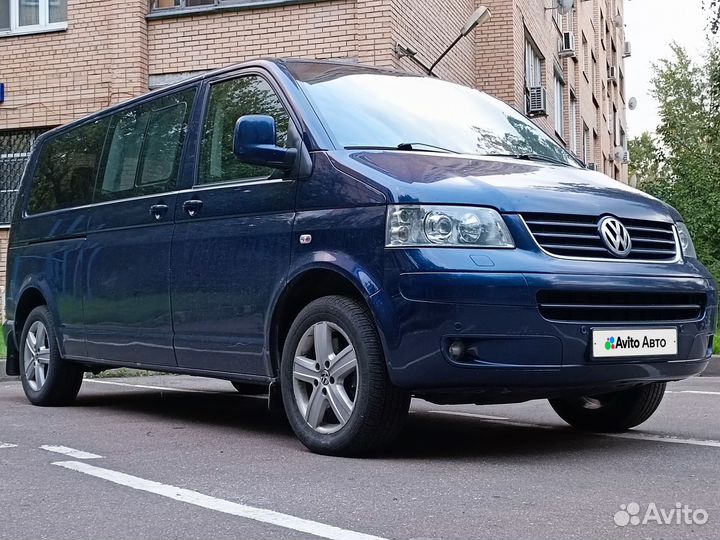 Volkswagen Multivan 2.5 AT, 2009, 136 200 км