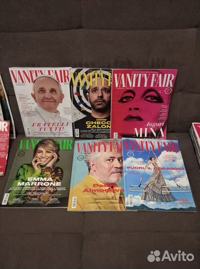 Журналы на итальянском F,VanitiFair,Glamour,Grazia