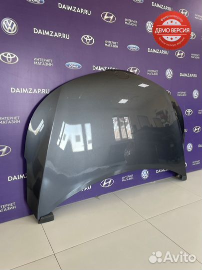 Капот Kia Rio (2011-2017) /серый