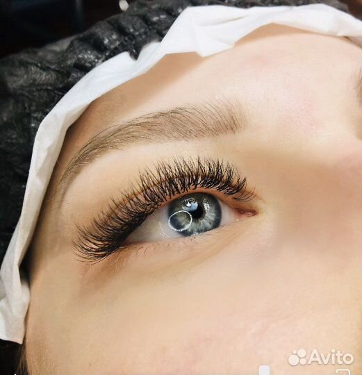 Наращивание ресниц 1,5 часа; обучение
