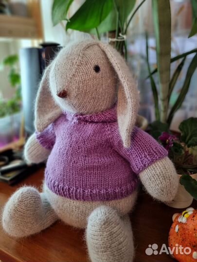 Мягкая игрушка заяц