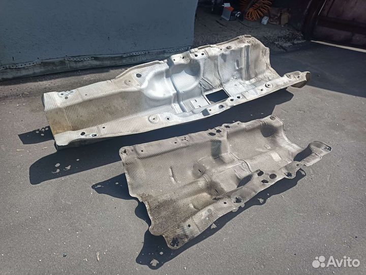 Тепловой экран skoda superb 2