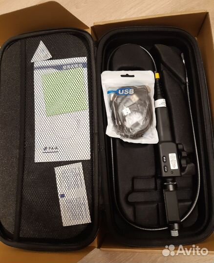 Видеоэндоскоп автомобильный 8,5 мм/360 градусов