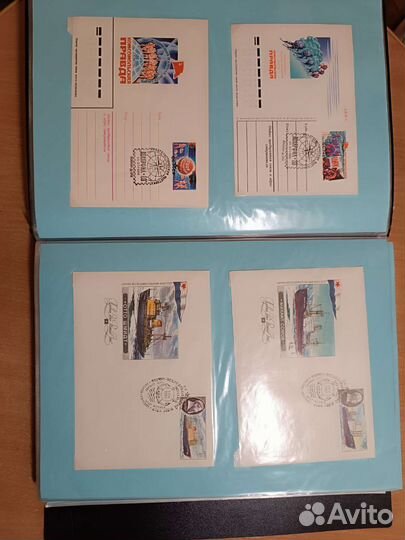 Конверты 91шт СССР Антарктика