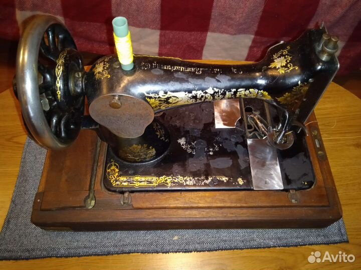 Швейная машинка зингер антикварная
