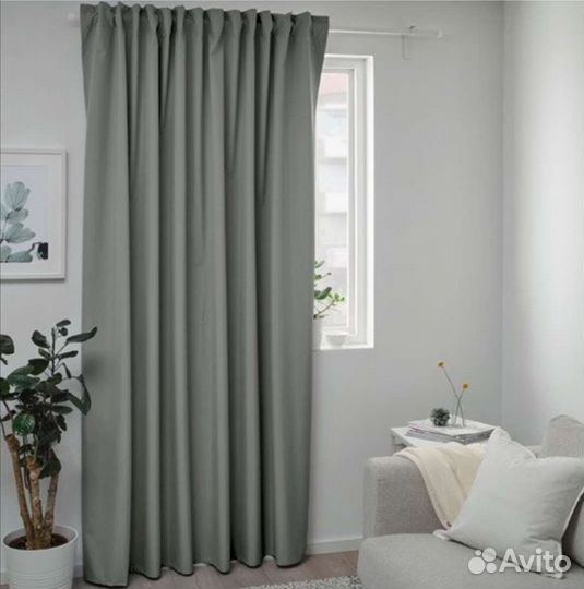 Портьера Блэкаут IKEA новая