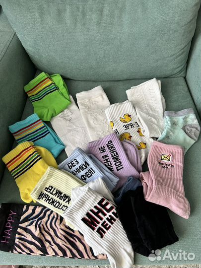 Носки с принтом