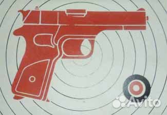 Уникум СССР игрушечный пластик пистолет с отдачей