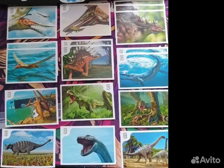 Наклейки Смотри, динозавры