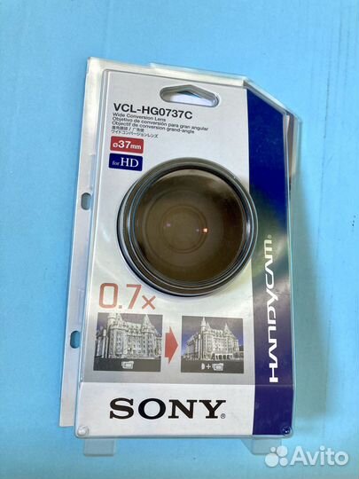 Широкоугольная насадка sony vcl-hg0737C
