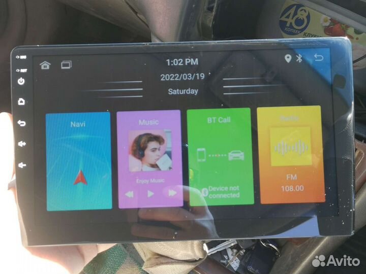 Магнитола андроид 10 дюймов