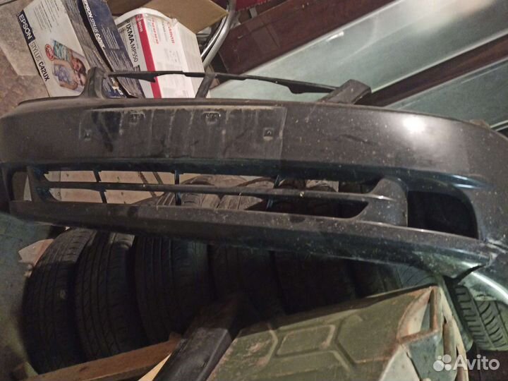 Бампер передний на шевроле лачетти б/у