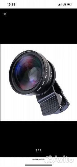 Макро линза на телефон