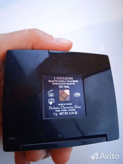 Палитра теней dior