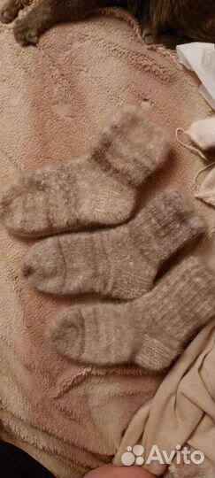 Носочки из собачьей шерсти