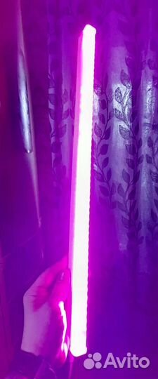 Лампа розовая