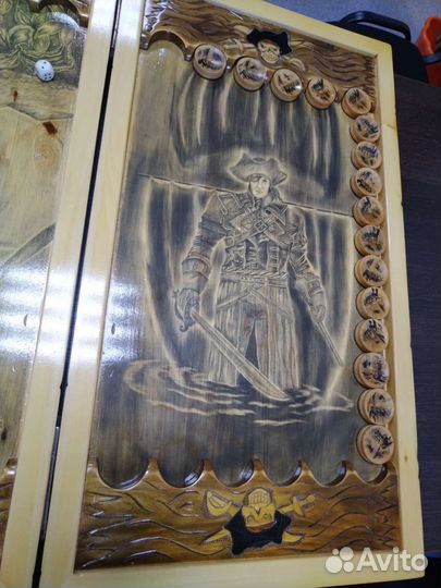 Нарды резные эксклюзивные