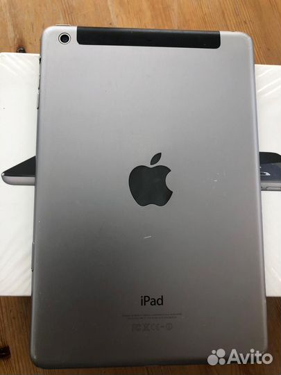 iPad mini 2 Wi-Fi+Cellular 16 GB +коробка